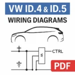 Volkswagen ID.4 & ID.5 Wiring Diagrams PDF | Complete Electric Drive & High-Voltage Schematics