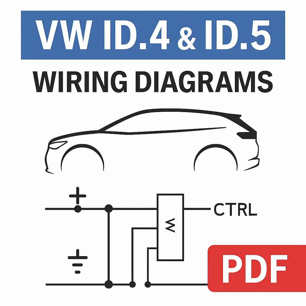 Volkswagen ID.4 & ID.5 Wiring Diagrams Volkswagen ID.4 & ID.5 Wiring Diagrams PDF | Complete Electric Drive & High-Voltage Schematics