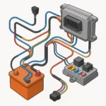 CASE 1150M / 1650M Crawler Dozer Electrical System Manual