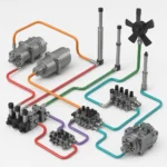 CASE D150C Hydraulic Schematic – Complete Hydraulic System for Crawler Dozer
