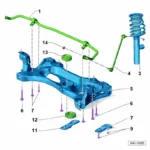 Škoda Octavia III 2013–2014 Axles & Steering