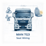 MAN TG3 seat wiring diagram heating occupancy sensor belt signal CAN schematic