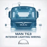 MAN TG3 Truck Interior Lighting Wiring Diagrams – Cabin, Roof, Door, Reading, Storage & Ambient Lights