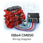 Cummins ISBe4 CM850 Wiring Diagram | ECM Pinout, Injectors, Sensors, Aftertreatment & J1939 Network (4021532)