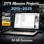 DTS Monaco Projects 2015-2025 50GB Database for AMG, BR, and SMRD automotive programming