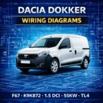 Dacia Dokker 2020 Wiring Diagrams (F67) – K9K872 1.5 DCI 55kW Electrical Schematics | TL4 Transmission