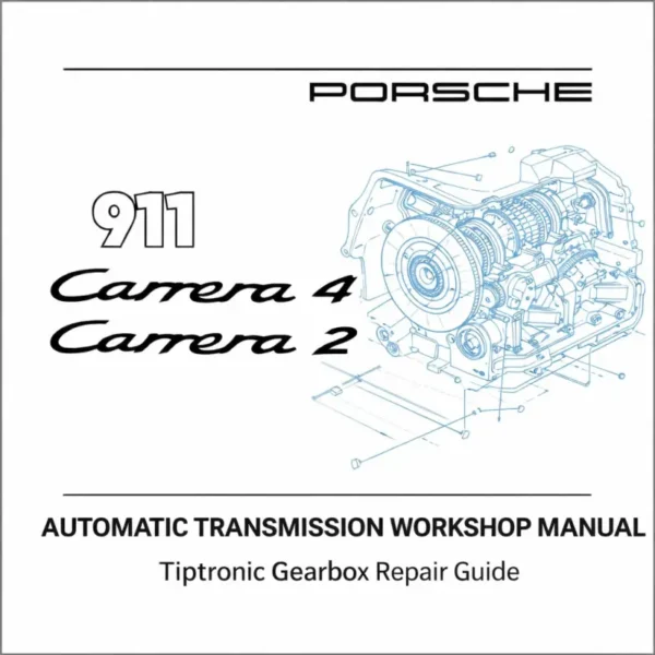 Porsche 911 Carrera 2 Carrera 4 964 automatic transmission workshop manual Tiptronic gearbox repair guide