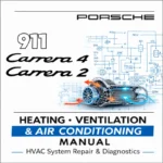 Porsche 911 Carrera 2 Carrera 4 964 HVAC heating ventilation air conditioning workshop manual cover
