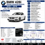 BMW 428i F32 F33 F36 wiring diagram manual PT CAN FEM electrical schematics