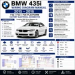 BMW 435i F32 F33 F36 2015 2016 wiring diagram manual PT CAN FEM REM electrical schematics