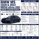 BMW M5 2020 & 2022 / M550i xDrive 2020 Wiring Diagram Manual – F90 / G30 4.4L Electrical System, DME, DSC, PT-CAN & Full OEM Circuit Schematics