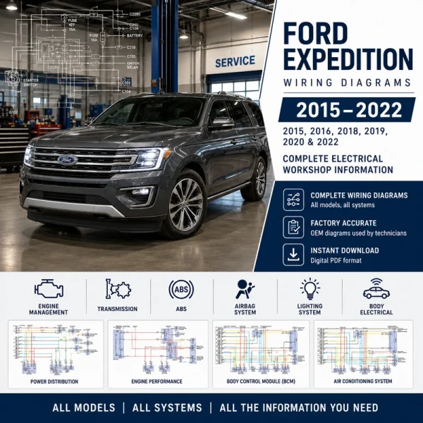 Ford Expedition wiring diagrams 2015 2016 2018 2019 2020 2022 electrical schematics