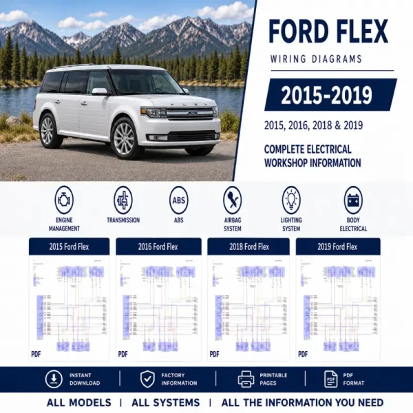 Ford Flex wiring diagrams 2015 2016 2018 2019 electrical schematics